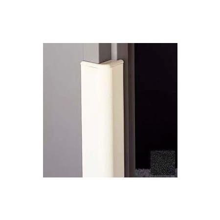 Pawling Door Frame Guard, 3" Wing, 8'L, Black DFG 30 8 1